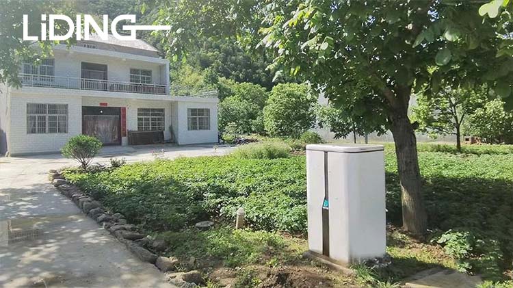 Shanxi Xian Single Household sewage treatment plant project case