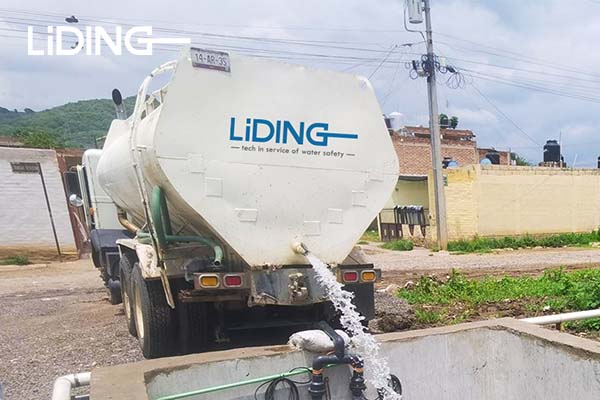 Liding overseas installation of water treatment