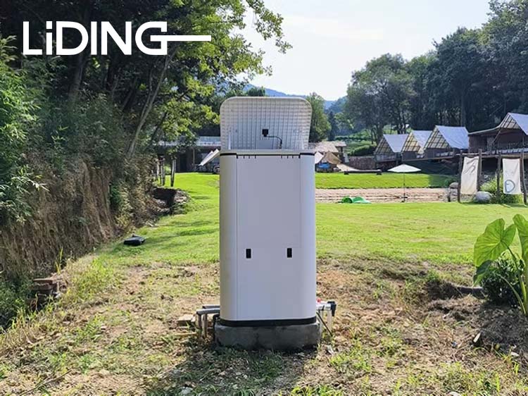 small sewage treatment plants in scenic camping sites