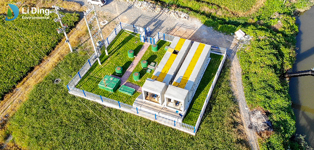 Containerized Rural Sewage Treatment Plant