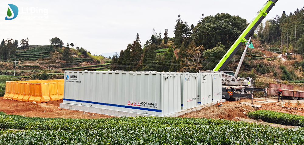 Integrated Above-Ground Wastewater Treatment Plant