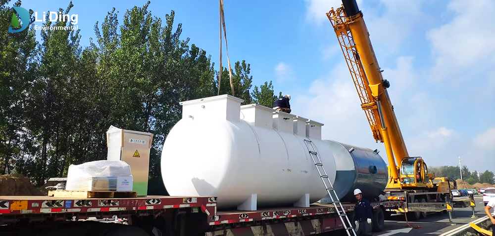 MBBR Wastewater Treatment Plant